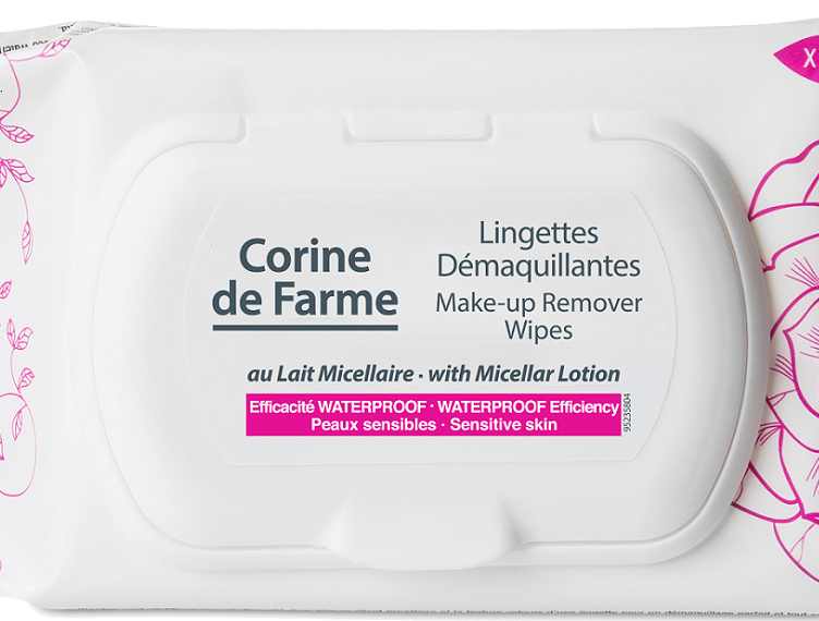 Perawatan Wajah Praktis ala Corine De Farme 1 Make Up Remover Wipes Corine de Farme