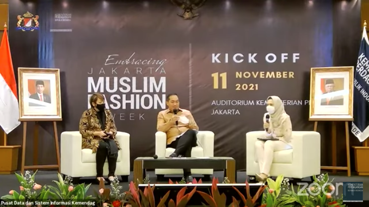 Kick off Embracing Jakarta Muslim Fashion Week 2021