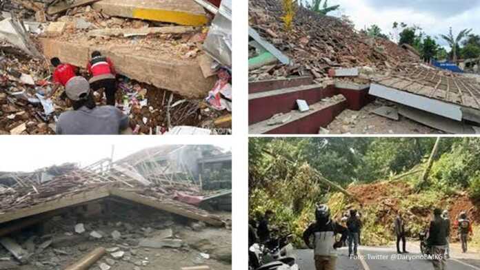 Sejarah Gempa Sukabumi-Cianjur Sejak 1844 sampai 2022.