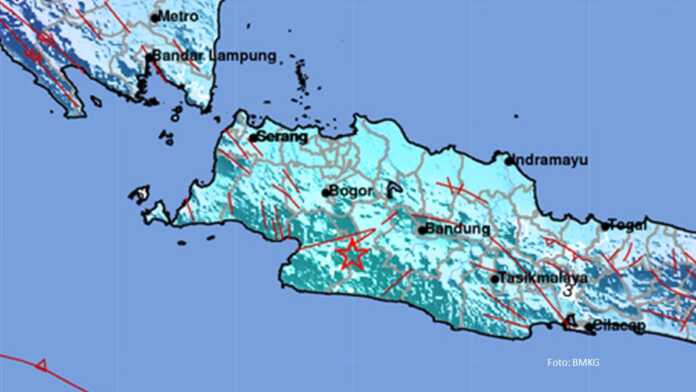 Selang 2 Jam Gempa Sukabumi Disusul Pacitan Magnitudo 4,7.