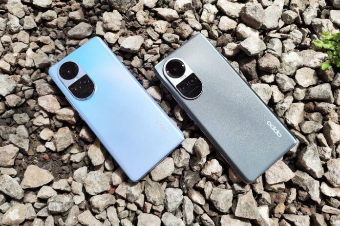 Rangkaian Ponsel Oppo Reno 10 5G yang akan segera diluncurkan di Indonesia. (Sumber: Kompas.com)